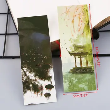 30шт за творчески китайски хартиени маркиране, картички за рисуване на Ретро-красивите