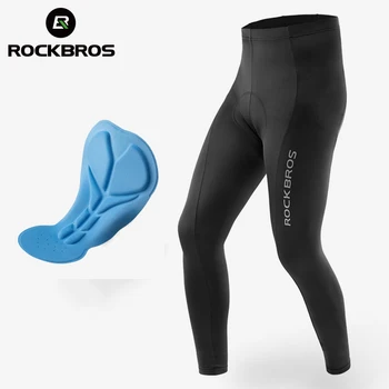 Колоездене панталони ROCKBROS, дишащи панталони триизмерен намаляване, Заглушителен, Удобни светлоотразителни Велосипедни аксесоари