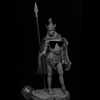 1/24 комплекти модели на фигури от смола в стил античен фантазия, жената-воин, миниатюрни войници в разглобено формата, неокрашенный