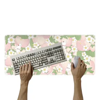 Мека Гумена Подложка За мишка Голям Тенис на Мат Офис Компютърна Клавиатура Възглавница За вашия Лаптоп Аксесоари