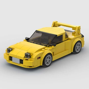 256 БР. MOC Speed Car Champions Super Race Модел кола F1 Градивен елемент на Състезателна тухлена играчка, Коледен подарък за Деня на Благодарността City