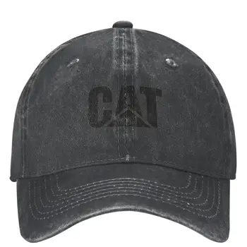 Бейзболна шапка унисекс CAT-CATERPILLAR, модни памучен солнцезащитная шапка, регулируем