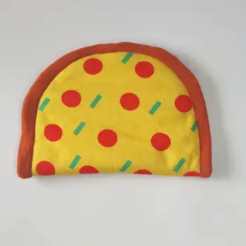 Малко подложка за пица за домашни любимци, канален подложка за домашни любимци, стоки за домашни любимци под формата на пица с двойна употреба