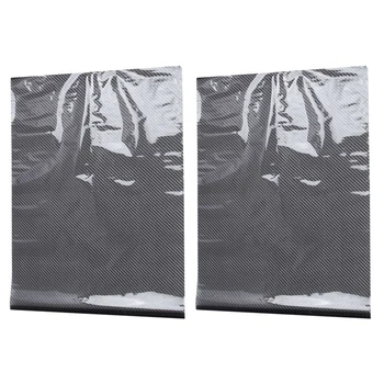 2X0,5x2 м Черен филм от въглеродни влакна за печат с потапяне във вода Hydrographics Hydro Film