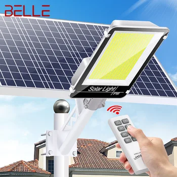 BELLE Solar Light Wall Outdoor Body Sensor Уличен Фенер LED Водоустойчива IP65 С Дистанционно Управление за Съвременния Градина Plaza