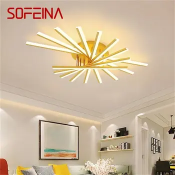 Плафониери SOFEINA Nordic Модерни и креативни Led лампа домашни осветителни тела за хол