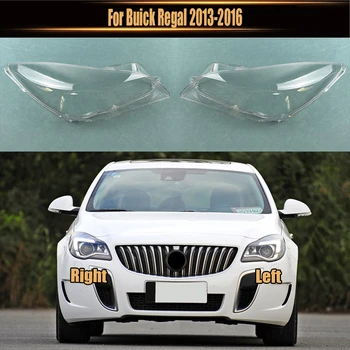 За Buick Regal 2013-2016 Покриване на Предната светлини във формата На Миди Лампа За Фаровете Стъкло на Обектива Замени Оригинална Лампа От Плексиглас