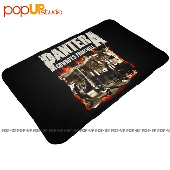 Pantera Cowboys From Hell Албум на хеви-метъл група Badhabit Mat Rug Килим Класически Противоскользящий