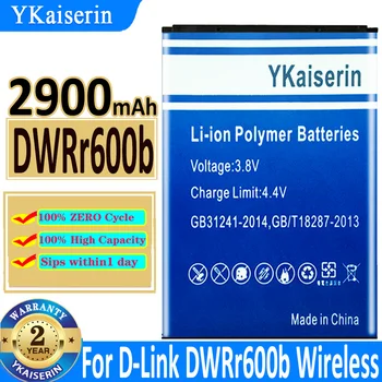 2900 mah YKaiserin DWRr600b Батерия За Безжична Смяна на D-Link DWRr600b Bateria 