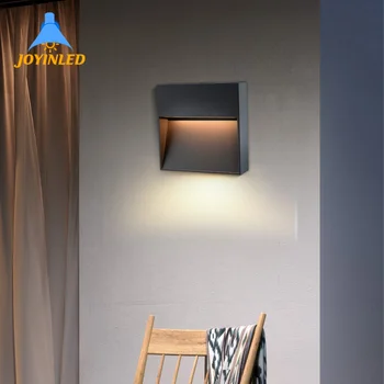Led монтиран на стената лампа, Открит Водоустойчива IP65, Градински Декоративни монтиран на стената лампа, Осветление на веранда, коридор, Лампа за баня AC90-260V