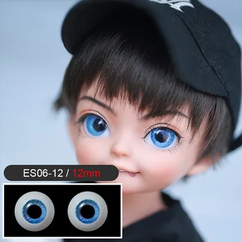 Кукла BJD Eyes Размерът на очната ябълка от смола Yosd SD MSD Размер на Димен 12mm 14mm 16mm на Очната ябълка Разноцветни очи Куклен очите 1/3 1/4 1/6 куклени очните ябълки