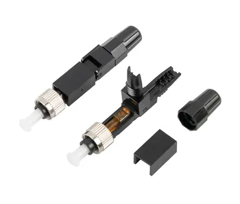Вграден оптичен бърз конектор ФК UPC FTTH SM, fiber optic ФК quick connector ФК adapter Field Assembly 0.3 db rapid