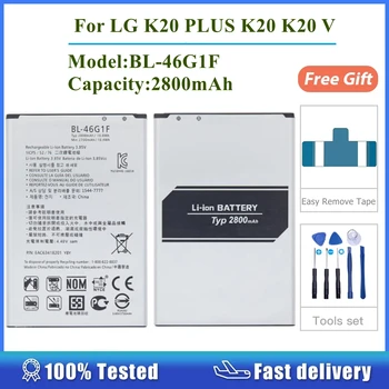 За LG K20 Plus V K425 K428 K430H M250 K10 2017 Версия BL-46G1F 2800 ма Подмяна на Резервни Части, Мобилен Батерията