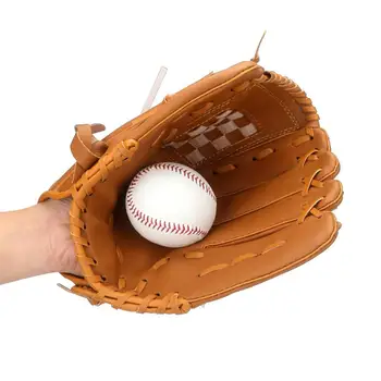 Ръкавици за софтбол Удобни Спортни Ръкавици За Отбивания Бейзбол, Изкуствена Кожа, Спортни Инструменти За Улов на Бейзбол И Подаване на