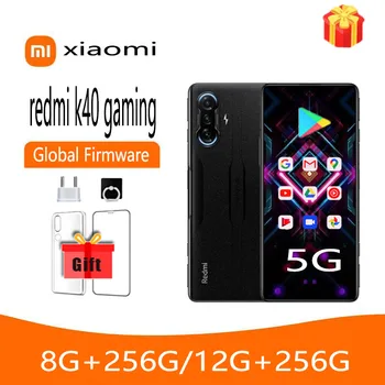 5G Celular xiaomi redmi k40 gaming / poco f3 GT 12G 256G global rom страничен отпечатък от пръст 6,67 инчов смартфон с размерите на мобилен телефона1200