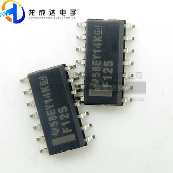 20pcs оригинален нов SN74F125DR ситопечат F125 SOP14 3,9 мм логически чип IC