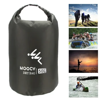 5Л/20Л/50Л Сверхлегкая чанта за плуване, бързосъхнеща Найлонова чанта за каране на каяк на открито, за съхранение на реката, Дрейфующая PVC Водоустойчива чанта за рафтинг, дрейфующая чанта