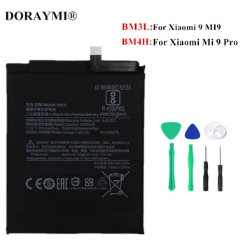 Оригинална батерия BM4H BM3L за Xiaomi 9 9Pro Mi9 Mi9Pro батерии за телефон за Безплатни Инструменти