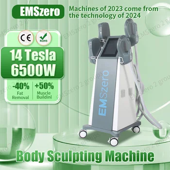 6500W EMSzero Нео Nova EMS HI-EMT RF Извайвам Body Shaping Muscle Machine Електромагнитна загуба на тегло