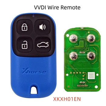 4 Бутона за Управление на гаражни врати Xhorse VVDI Универсален кабелен отдалечен Ключ XKXH01EN 5 бр./лот инструмент VVDI Key