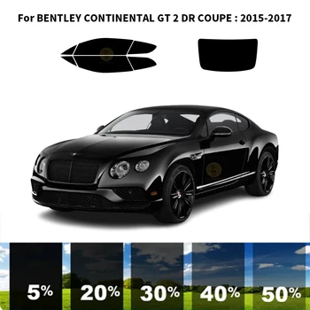 Предварително Обработена нанокерамика car UV Window Tint Kit Автомобили Прозорец Филм За BENTLEY CONTINENTAL GT 2 DR COUPE 2015-2017