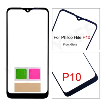 За сензорен телефон Philco Hite P10 Преден стъклен панел на екрана (без дисплей)
