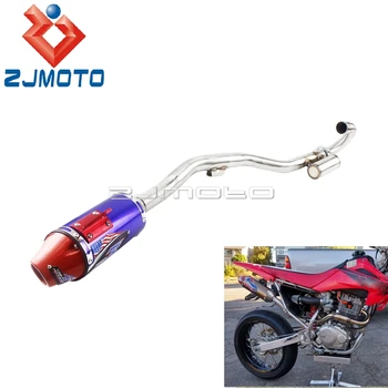 Мото Мотокрос Пълен Шумозаглушител на Изпускателната Система За Honda CRF150F CRF230F CRF 150 230 2003-2016 dirt Bike Изпускателни Тръби на Ауспуха